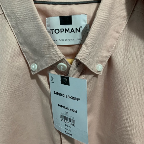 Topman short sleeve button up - Skinny Fit in medium - Picture 1 of 3